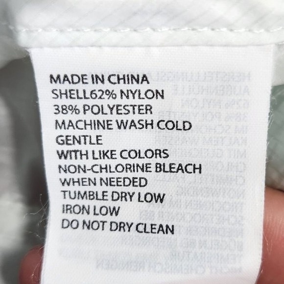 PRANA Mint Green Windbreaker Jacket size small EUC - Picture 5 of 9